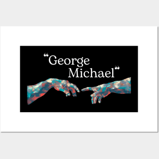George Michael // Hand Colour Posters and Art